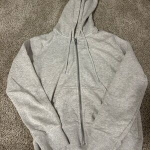 Brandy Melville Light Gray Hoodie